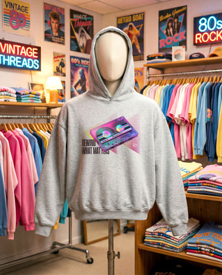 BEYOND | Rewind Light Gray Hoodie - Unisex