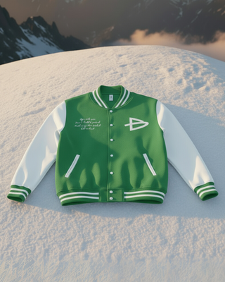 WILD | Varsity Green Coat