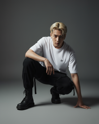 CORE | Heavy Oversized White Minimalist Tee