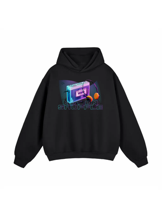 BEYOND | Shuffle Black Hoodie - Unisex