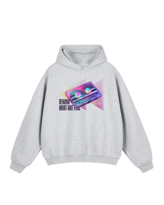 BEYOND | Rewind Light Gray Hoodie - Unisex