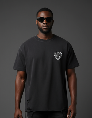 UNAPLOGETIC | Snow Washed Raw-Hem T-Shirt