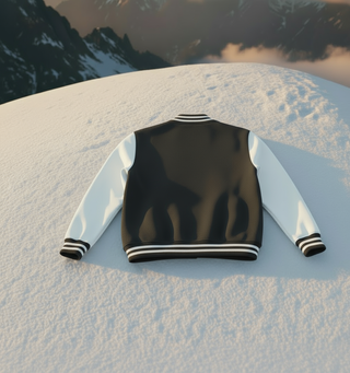 WILD | Varsity Black Coat